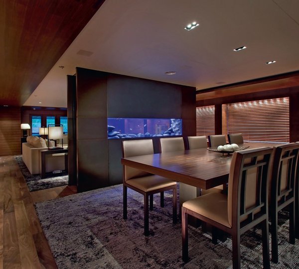 Formal Eating/dining Aboard Yacht ODESSA