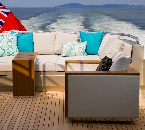 Close Up: Yacht ODESSA's Sitting Pictured