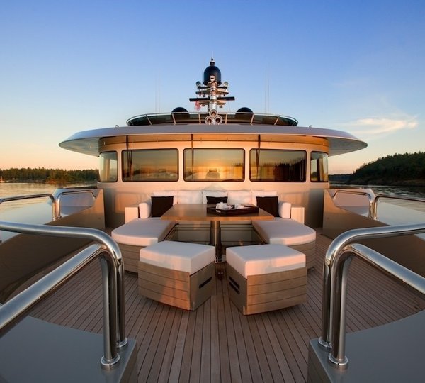 Fore Deck On Board Yacht ODESSA