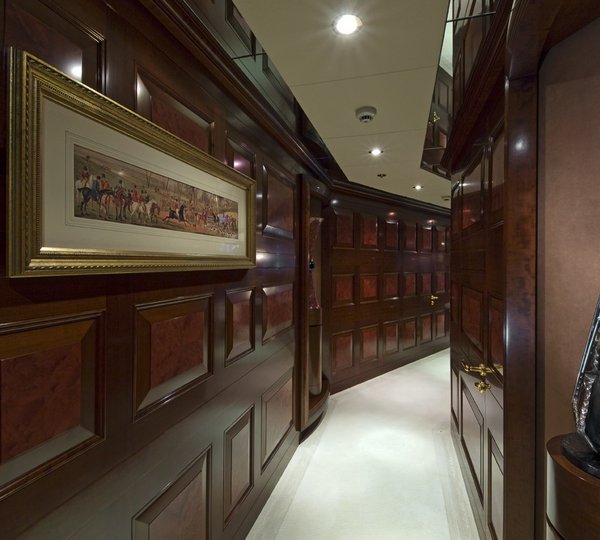Hall On Yacht BLUE MOON