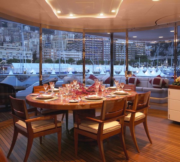Yacht BLUE MOON By Feadship - Dining Monaco