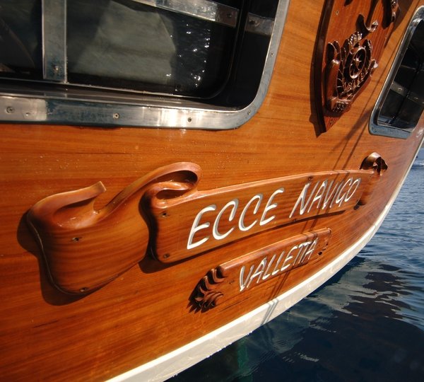 The 34m Yacht ECCE NAVIGO