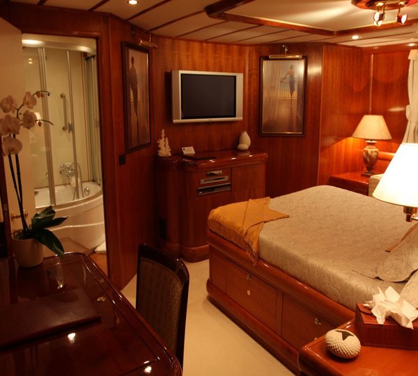 Screening: Yacht 5 FISHES's Cabin Pictured