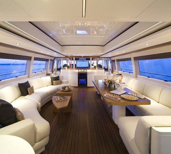 Inside On Board Yacht MOON GODDESS