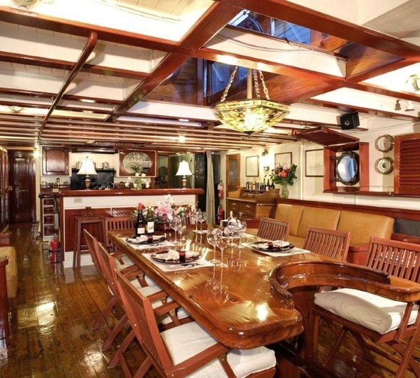 Inside Aboard Yacht PACIFIC YELLOWFIN