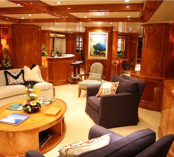 Inside Aboard Yacht PARADIGM