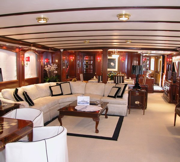 Inside Aboard Yacht SALEE