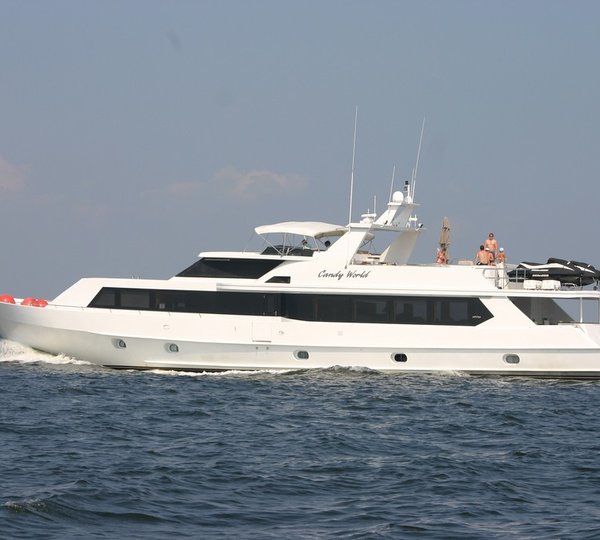 The 36m Yacht CANDY WORLD