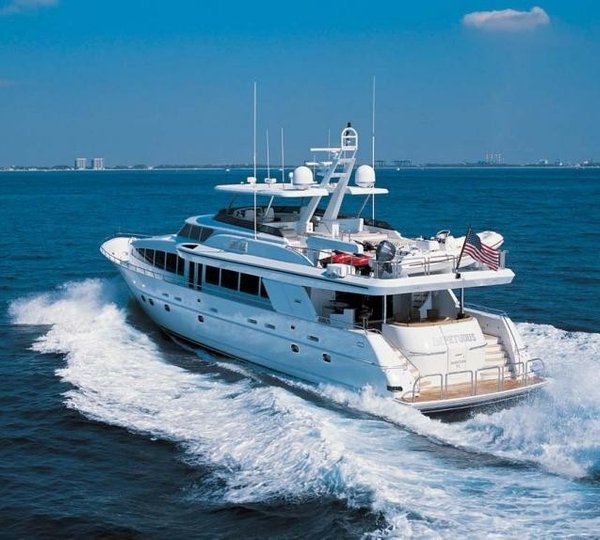 Aft Aspect: Yacht IMPETUOUS's Cruising Captured