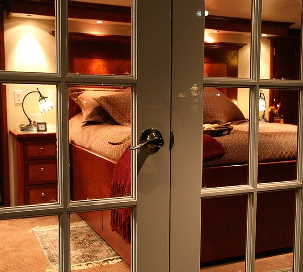 Aspect Into Main Master Cabin Aboard Yacht KAYANA