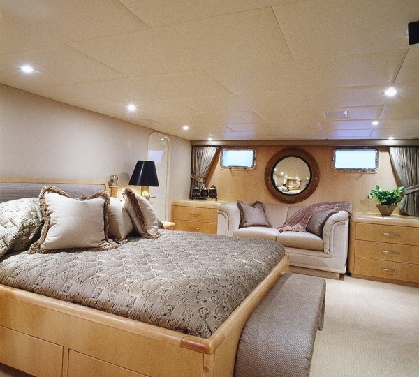 Main Master Cabin On Board Yacht SEACALL
