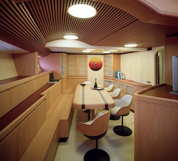 Eating/dining Zone On Yacht VIRIELLA