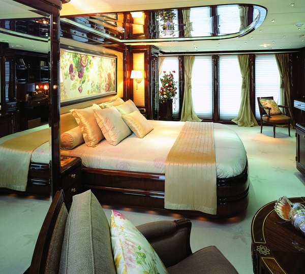 Profile: Yacht JASMIN's Main Master Cabin Captured