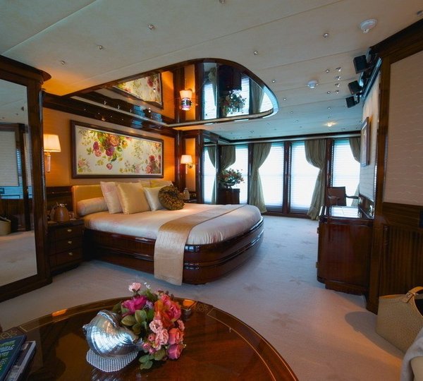 Main Master Cabin Aboard Yacht JASMIN