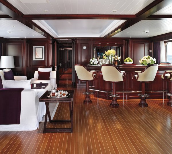 Drinks Bar With Lounging On Yacht HAMPSHIRE