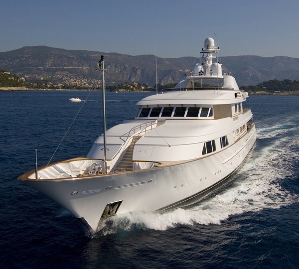 Forward Aspect On Board Yacht HAMPSHIRE