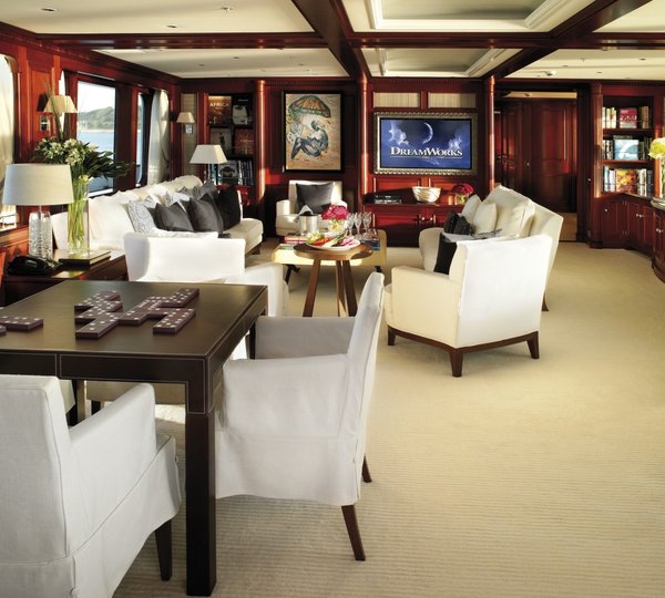 Saloon Aboard Yacht HAMPSHIRE