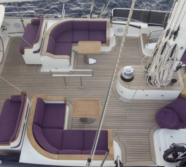 Deck Seating And Lounging Area