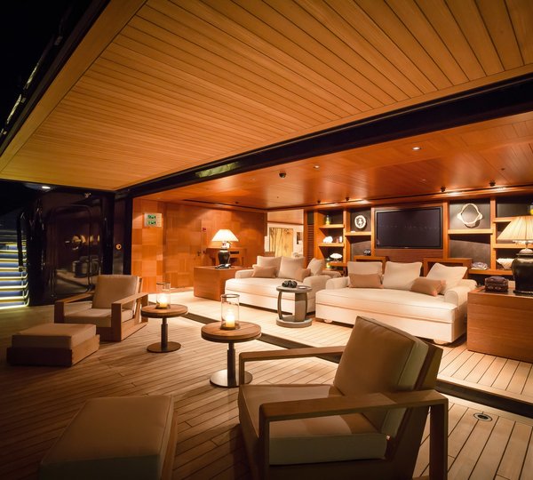 Inside Aboard Yacht LUNA
