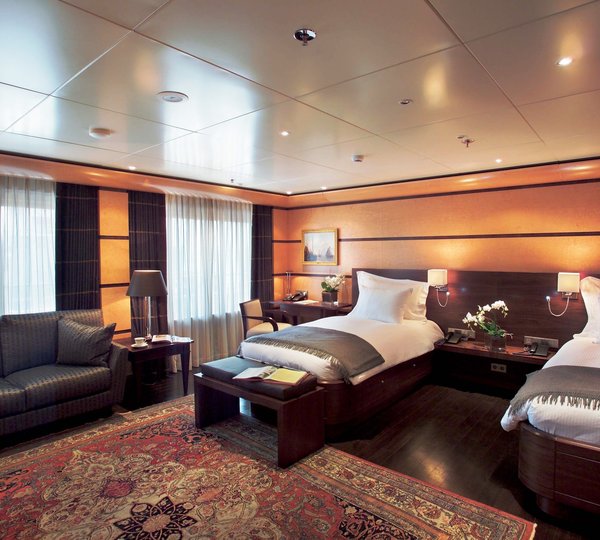 Twin Bed Cabin On Board Yacht TURAMA