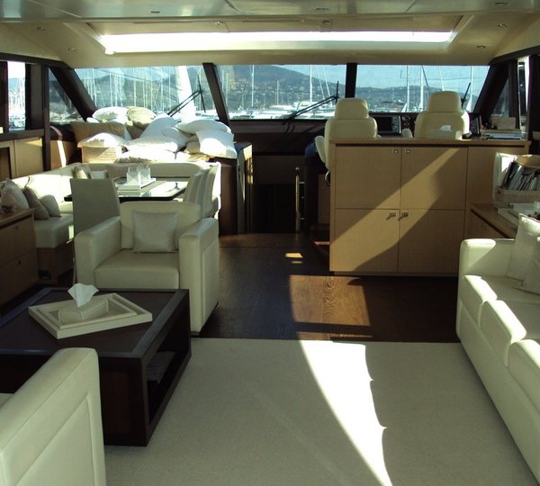 Inside Aboard Yacht BAGGIO