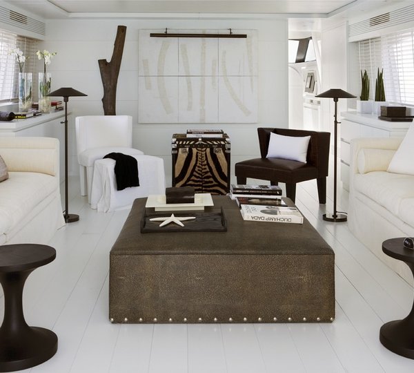 Inside Aboard Yacht NIKCA
