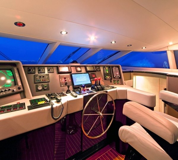 Pilot House On Yacht STREGA
