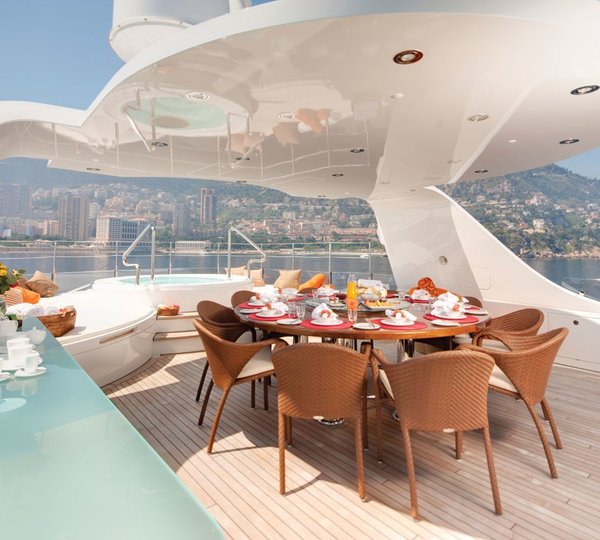 Sun Deck Aboard Yacht NORTHLANDER