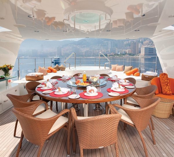 Castellina Exterior Living Spaces Luxury Yacht Browser By Charterworld Superyacht Charter