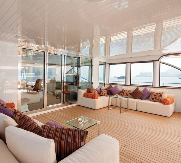 Top Deck On Board Yacht NORTHLANDER