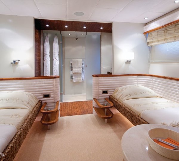 Twin Bed Cabin On Board Yacht NORTHLANDER