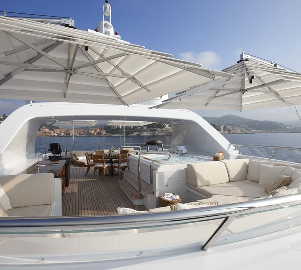 Sun Deck On Board Yacht KATHLEEN ANNE