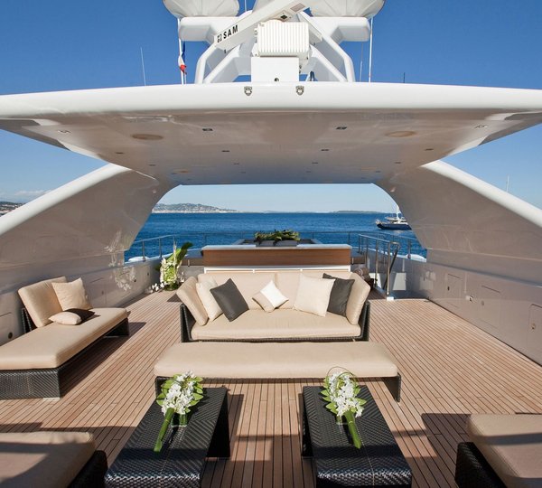 Sun Deck Aboard Yacht MANIFIQ