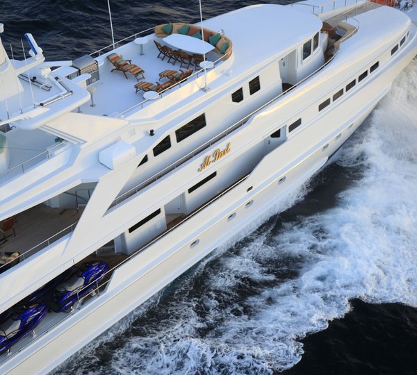 External Profile Aboard Yacht AT LAST