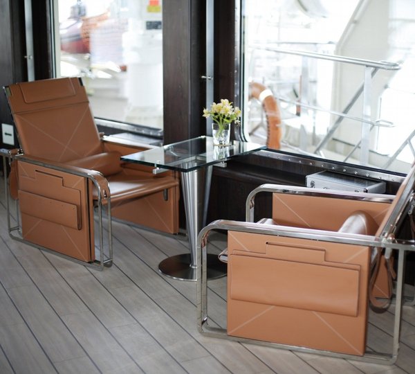 Inside Sitting Aboard Yacht ATMOSPHERE