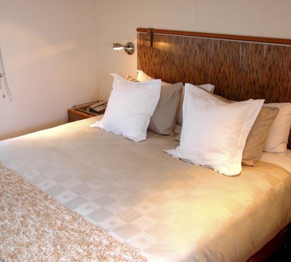 Main Master Cabin On Yacht ATMOSPHERE