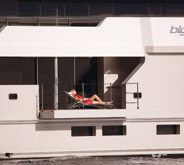 Balcony / Terrace Aboard Yacht BIG FISH