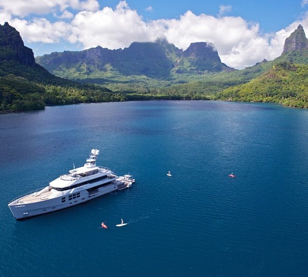 From Above On Board Yacht BIG FISH