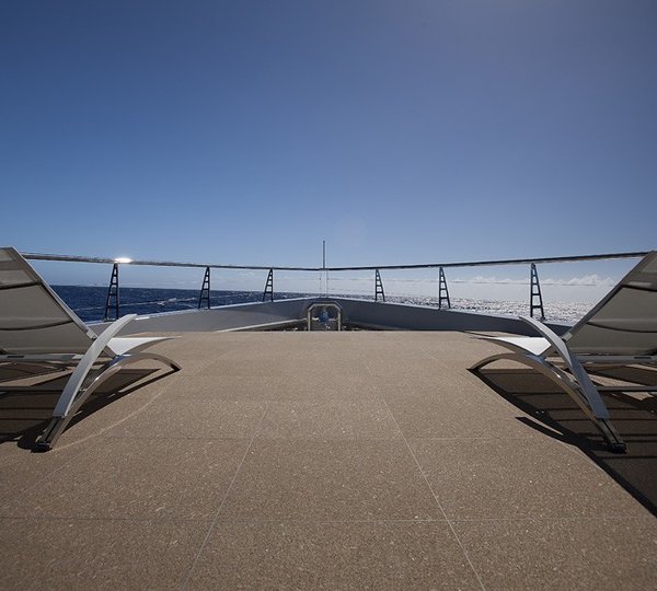 Sunshine Lounging On Board Yacht BIG FISH