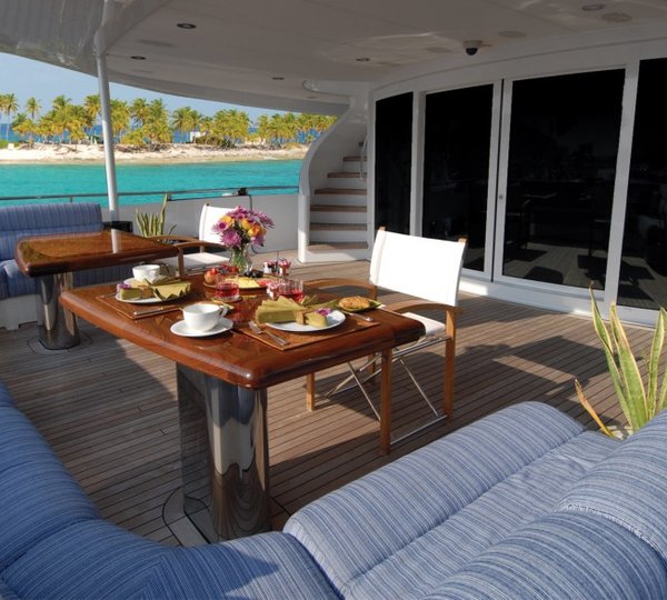 Aft Deck Aboard Yacht YOU & ME
