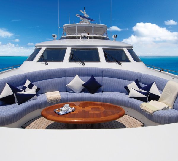 Fore Deck Sitting On Board Yacht YOU &AMP; ME