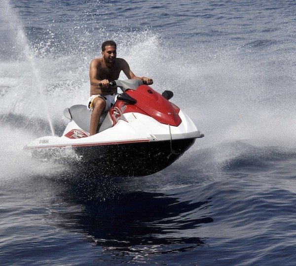 Water Sport Toys On Yacht REGINA