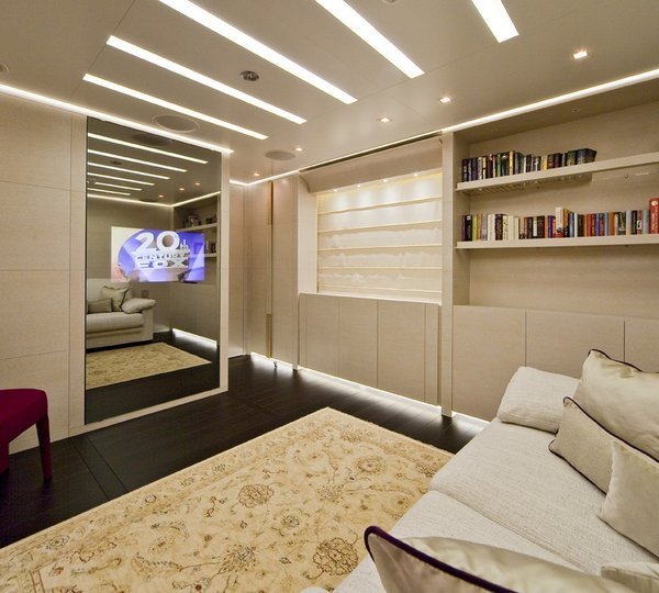 Personal Saloon Aboard Yacht BARAKA