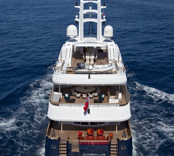 Aft On Yacht BARAKA