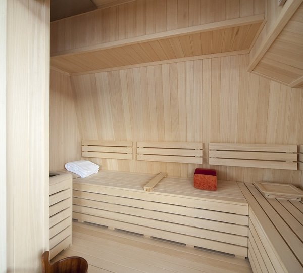 Steam Sauna On Board Yacht BARAKA