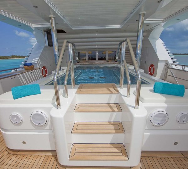 Jacuzzi Pool On Board Yacht TITANIA