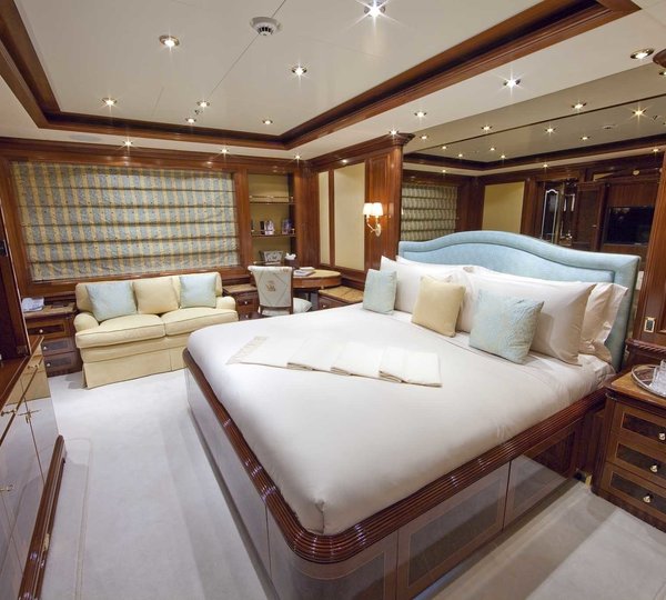 Guest's Cabin On Yacht TITANIA
