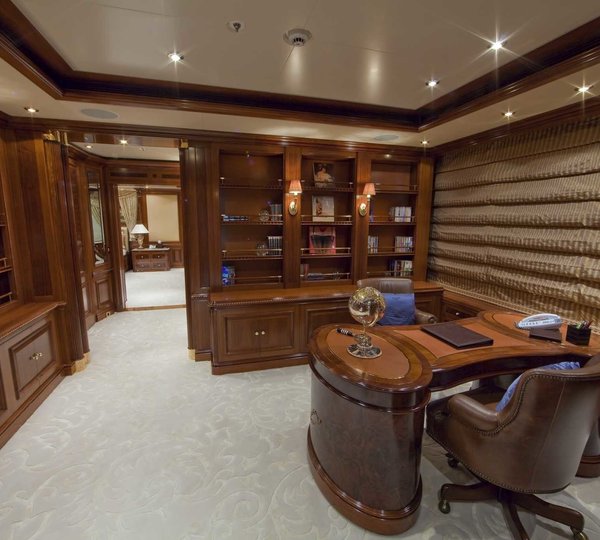 Main Master Study Aboard Yacht TITANIA