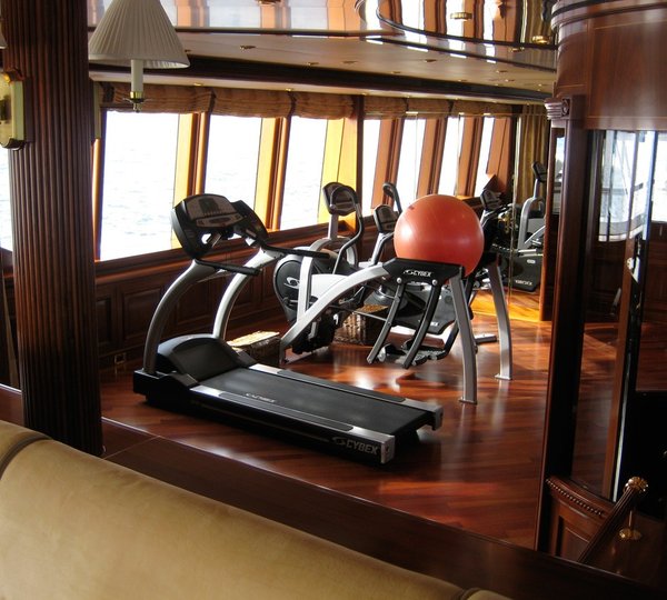 Gym Aboard Yacht TITANIA