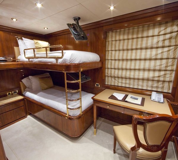 Children's Bedroom Aboard Yacht TITANIA